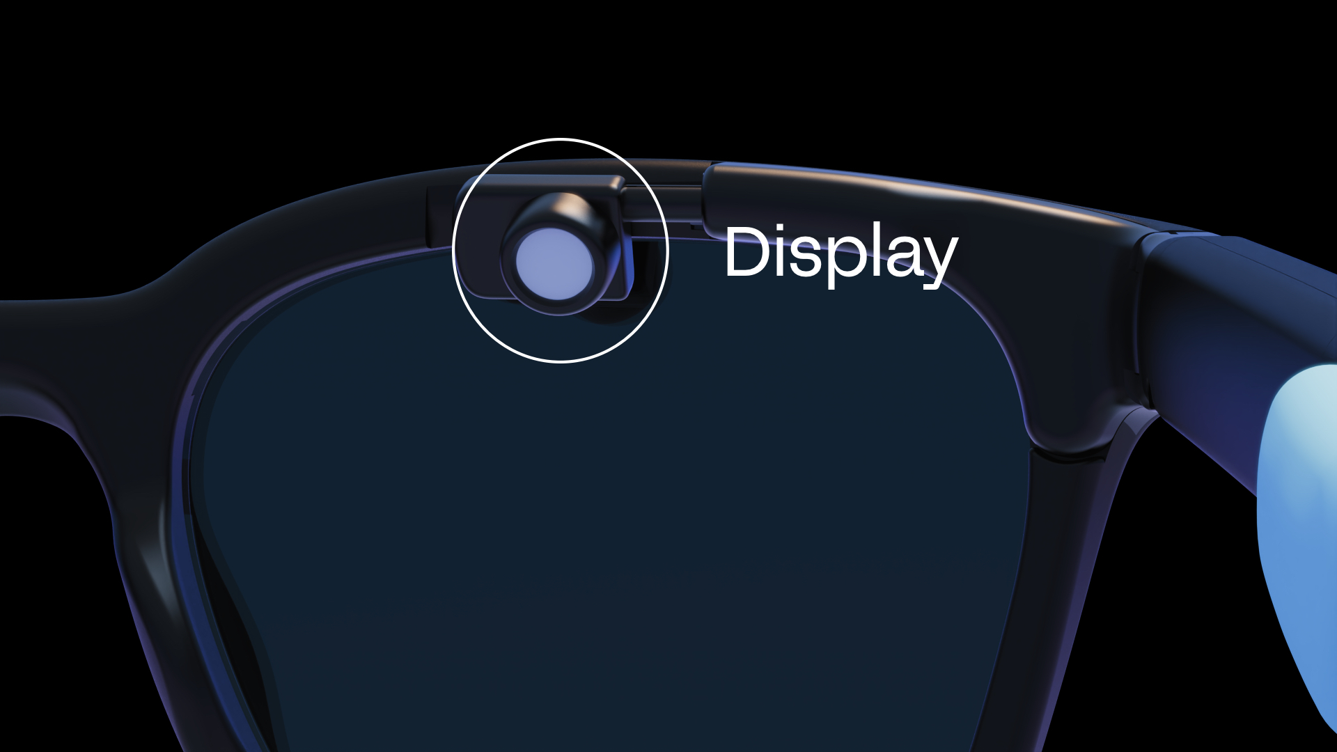 Optical design and pathway of the display in Halo